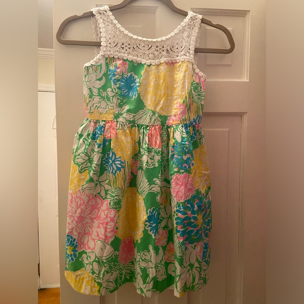 Lilly Pulitzer girl dress size 10 - vintage